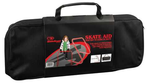 SKATE TRAINING AID IN A CARRIER BAG