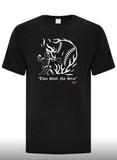 Catcher T-Shirt, “Thou Shall Not Steal”